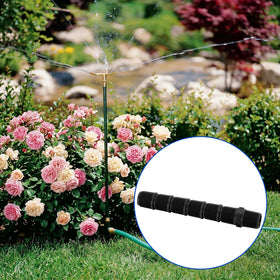 Mizelu polyethylene sprinkler parts endure outdoor conditions without cracking.