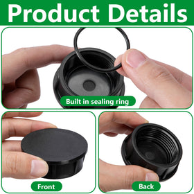 Mizelu sprinkler head cap sealing ring detail demonstrates reliable seal