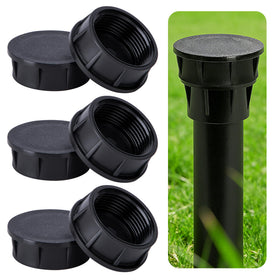 Mizelu sprinkler head caps six-pack for easy irrigation maintenance
