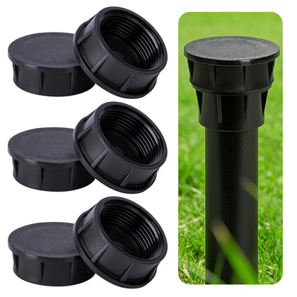 Mizelu sprinkler head caps six-pack for easy irrigation maintenance
