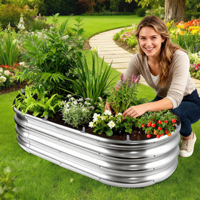 Mizelu setup in greenhouse or backyard supports plant growth opportunities.