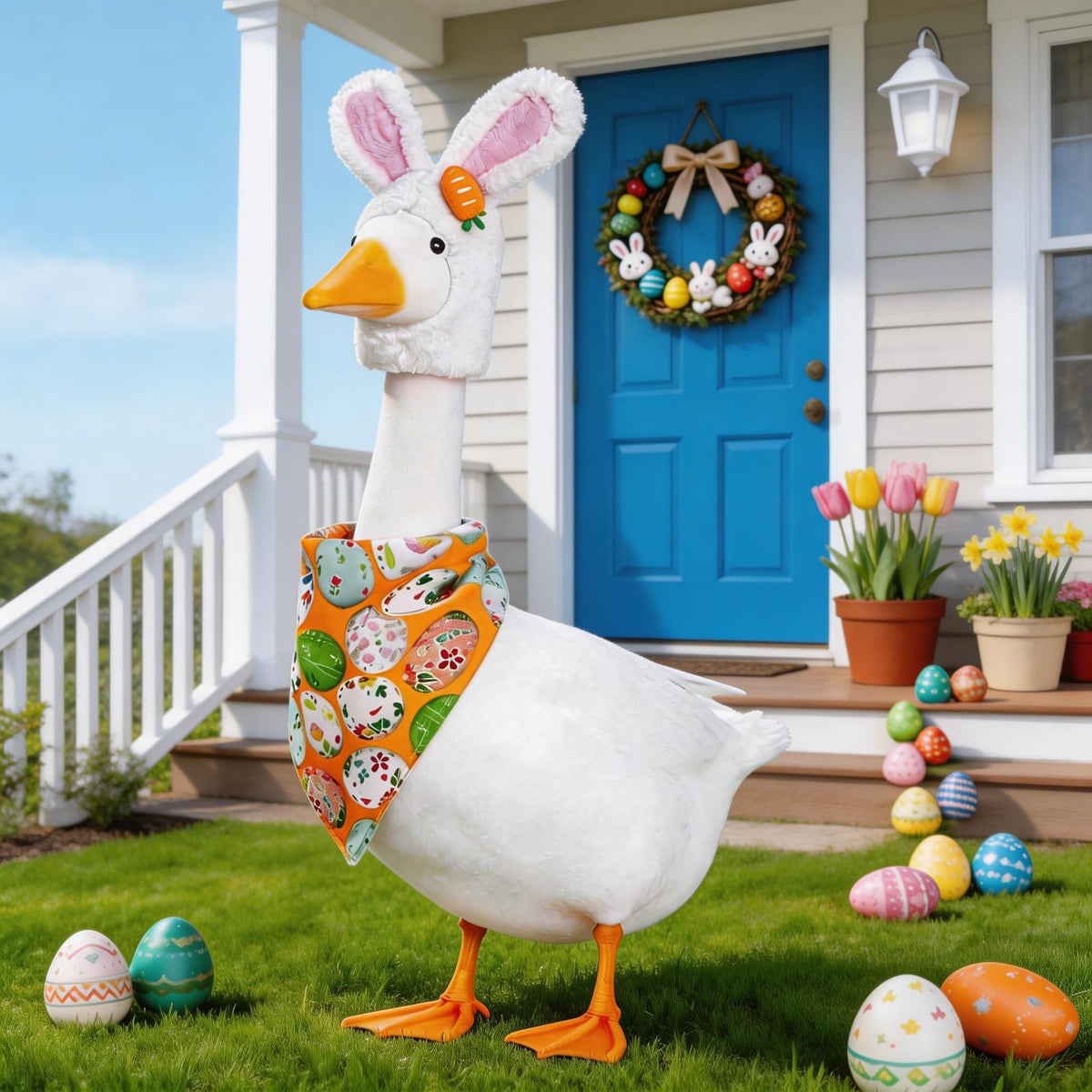 Mizlay Easter bunny hat detail highlighting quick accessory option