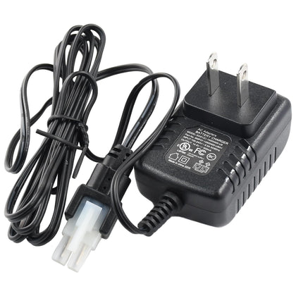 Mizoneparts battery charger 12V 2-pin, front view, reliable power for Toro batteries.