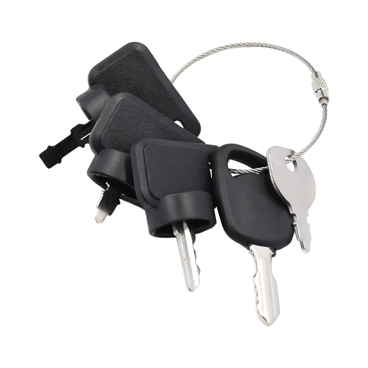 Mizoneparts 5-pack lawn mower ignition keys for quick, reliable access across brands