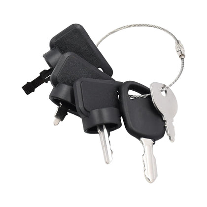 Mizoneparts 5-pack lawn mower ignition keys for quick, reliable access across brands