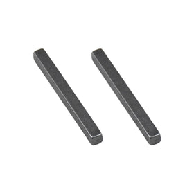Mizoneparts rear wheel axle square key 2-pack secures mower wheels quickly
