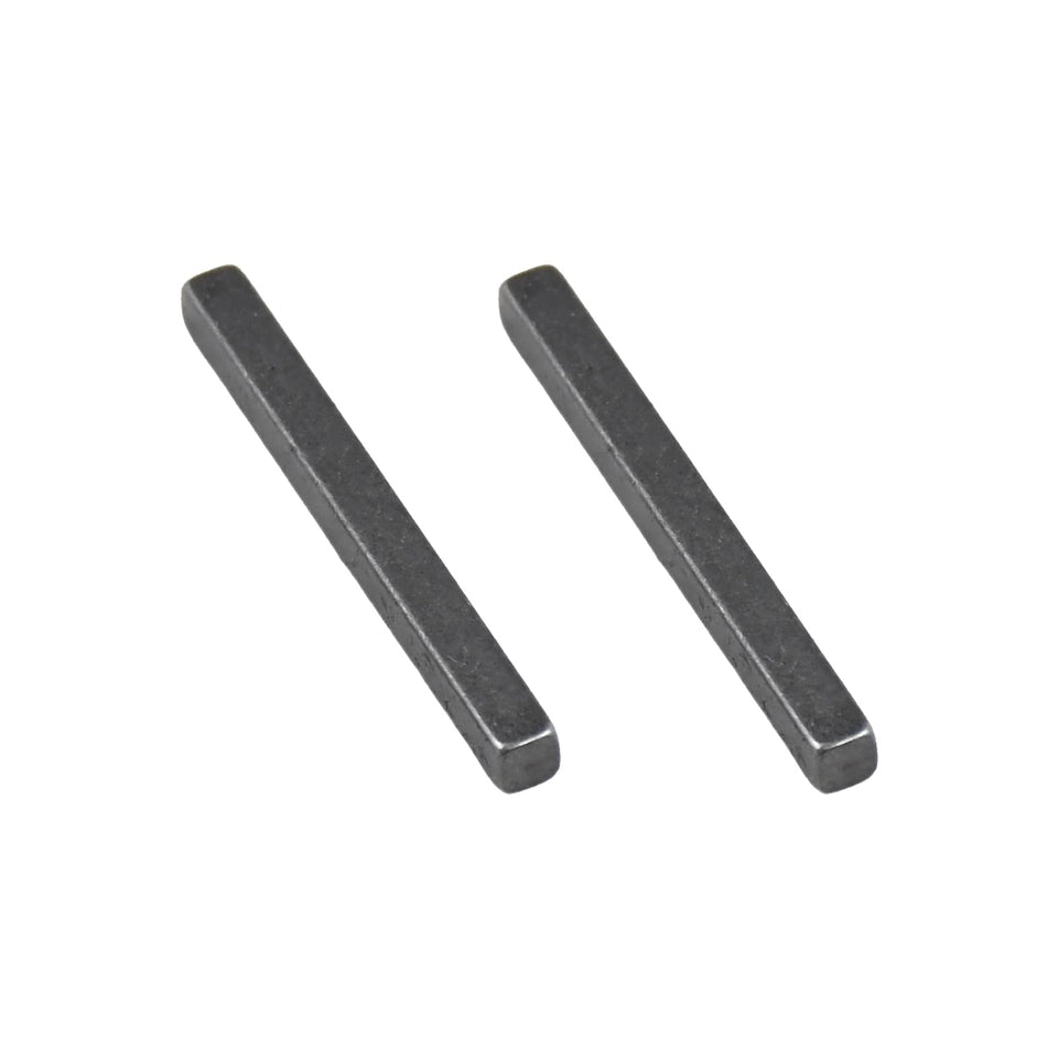 Mizoneparts rear wheel axle square key 2-pack secures mower wheels quickly