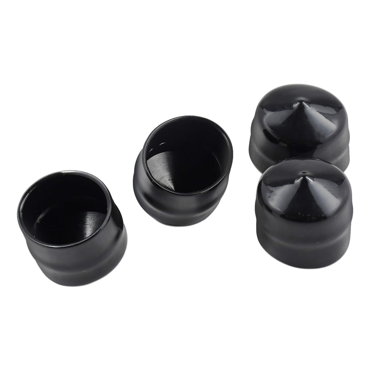 Rubber hub cap from Mizoneparts protecting wheel hub from debris