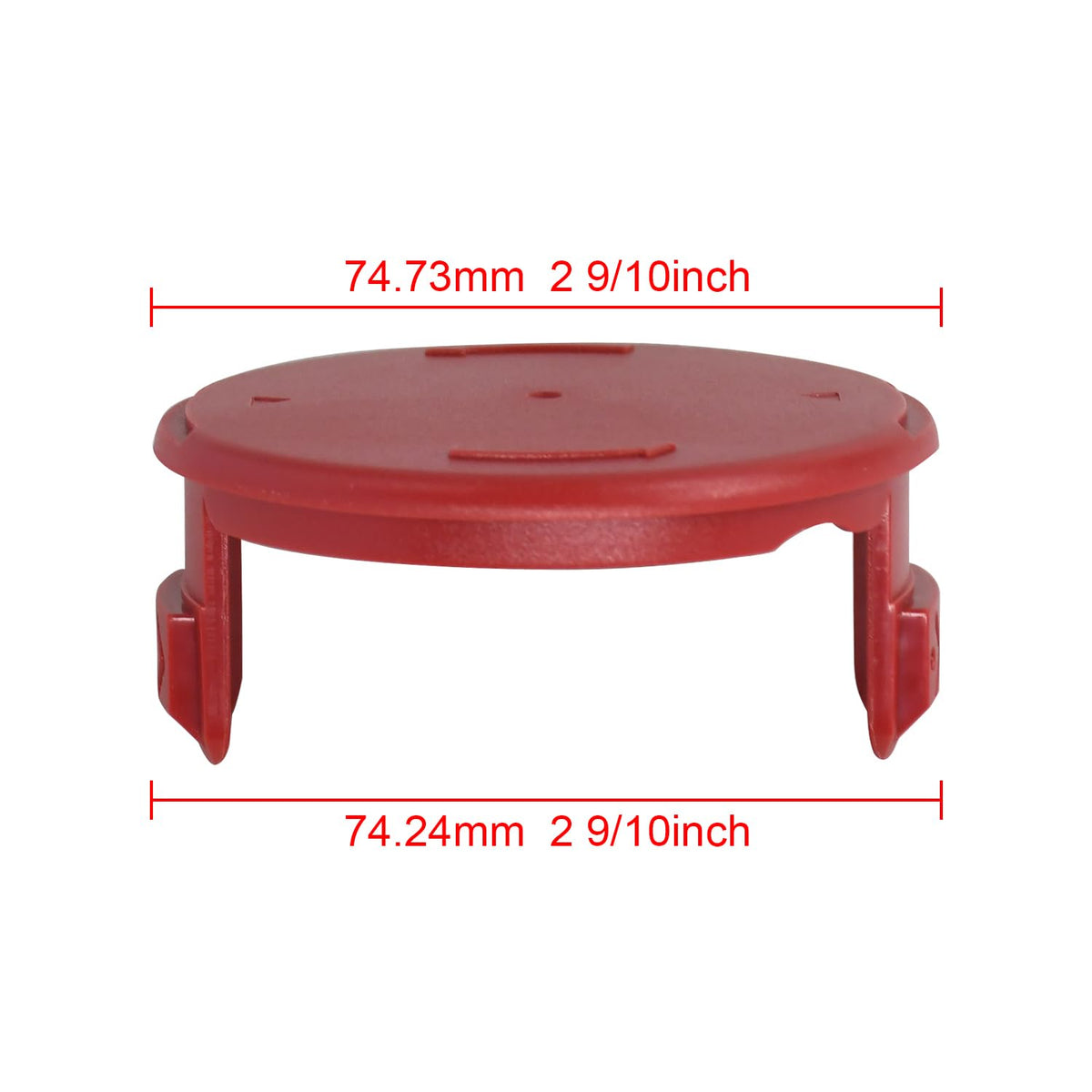 Mizoneparts Toro spool cap 125-8252 fits 51484 and 51487 series trimmers.