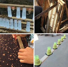 MIZORLIE plastic construction keeps the tool lightweight and durable for hive work.
