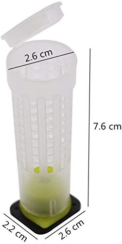 MIZORLIE rearing cup inside lid with fixed wax cup for secure use.