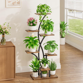 MJOMKN sturdy metal frame provides stable plant support