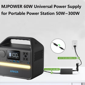 MJPOWER extended 3m cable for flexible outdoor charging setups