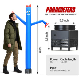 Mkevi promotional waving tube man enhances business visibility.