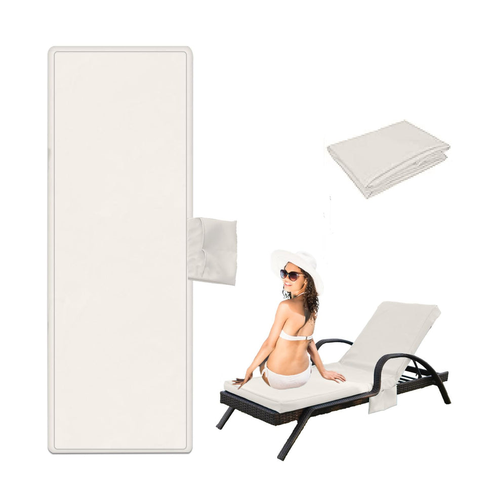 MKLTUHGDG outdoor chaise cover waterproof back panel protects cushions from rain