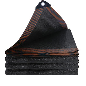 MKMJ 90-percent shade cloth 10x10ft provides strong sun protection with diffused light.