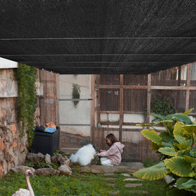 MKMJ garden sunshade net demonstrates versatile shading for patios and terraces.