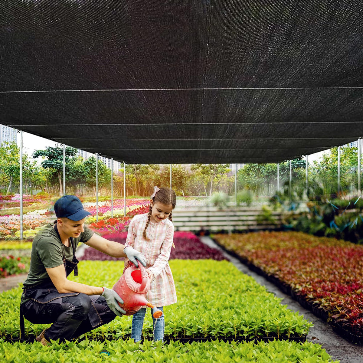 MKMJ UV-diffusion technology reduces heat transfer and glare.
