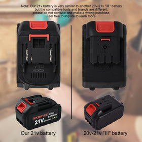 Note on first charge: guidelines to maximize battery longevity.