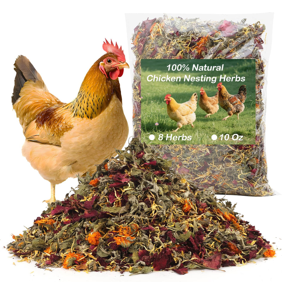 Mkobon nesting herbs 300g package for calm hens and cleaner nesting areas