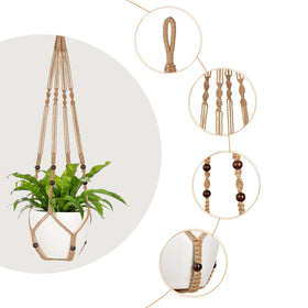 Mkono macrame hanger adds boho charm to home decor