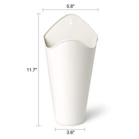 Mkono decorative wall planters suitable as desk or shelf centerpieces.