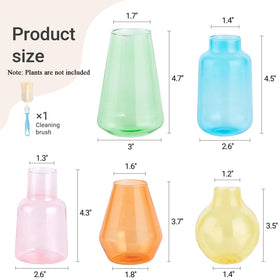Mkono compact propagation vases make a thoughtful plant gift.