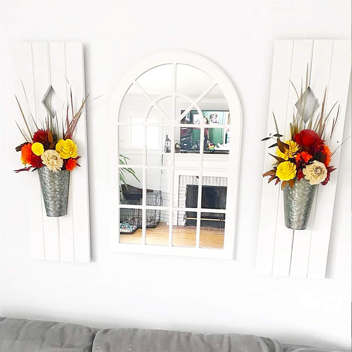 Mkono hardware-included wall planters install quickly and easily