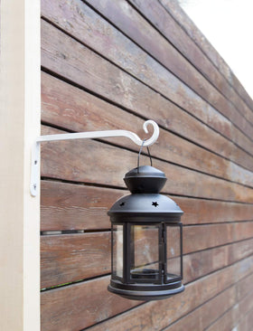 Mkono outdoor decor on fence for patio or garden