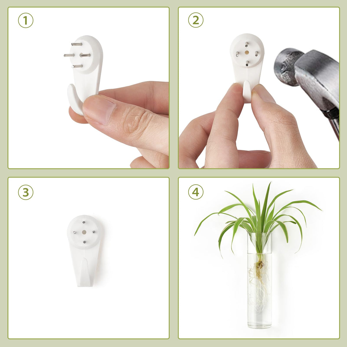 Mkono propagation station desktop display keeps plants within view and reach.