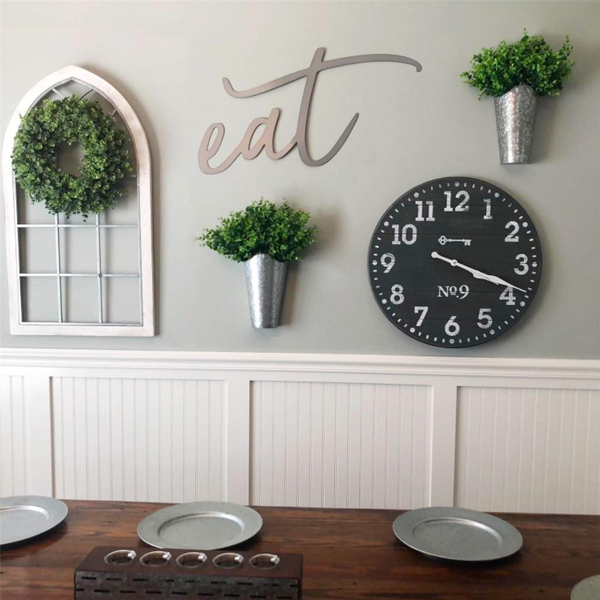Mkono wall vase planters used as desk centerpieces for stylish decor