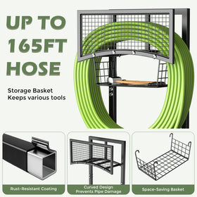 MLICAWU storage basket image emphasizes convenient gardening tool storage.