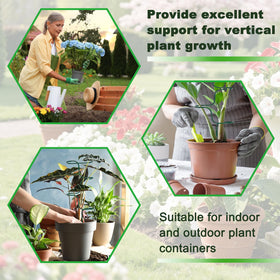 Mllpouyii suitable for potted flowers and herbs up to 24 inches tall.