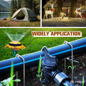 Ideal for tarps, irrigation, and netting setups.