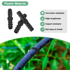 M METERXITY tubing locking end ensures a tight seal for reliable drip lines.