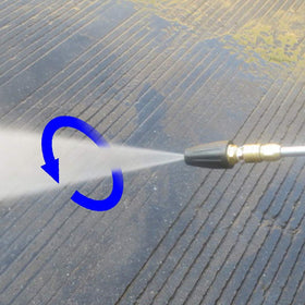M MINGLE 3600 PSI capability powers heavy-duty cleaning with efficiency.