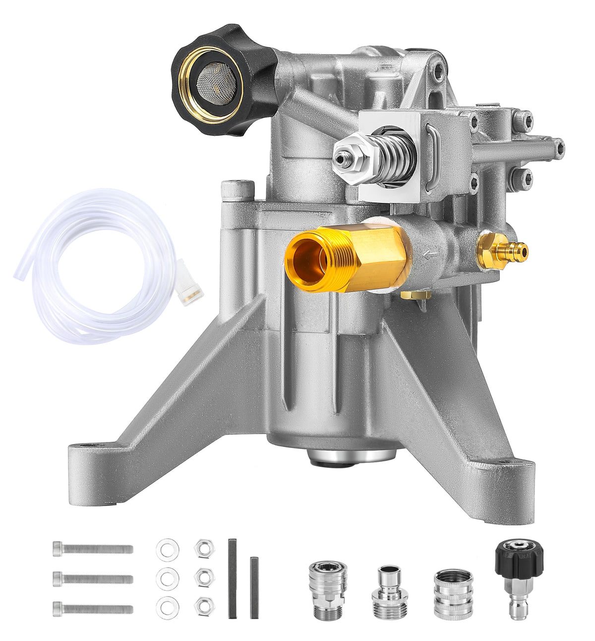 M MINGLE vertical pump front view ready for installation