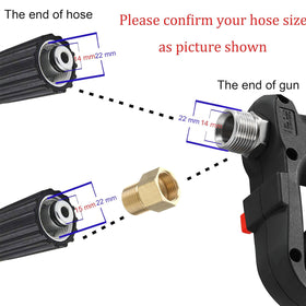 mmingle brass coupler M22 connects hoses securely for flexible setup.