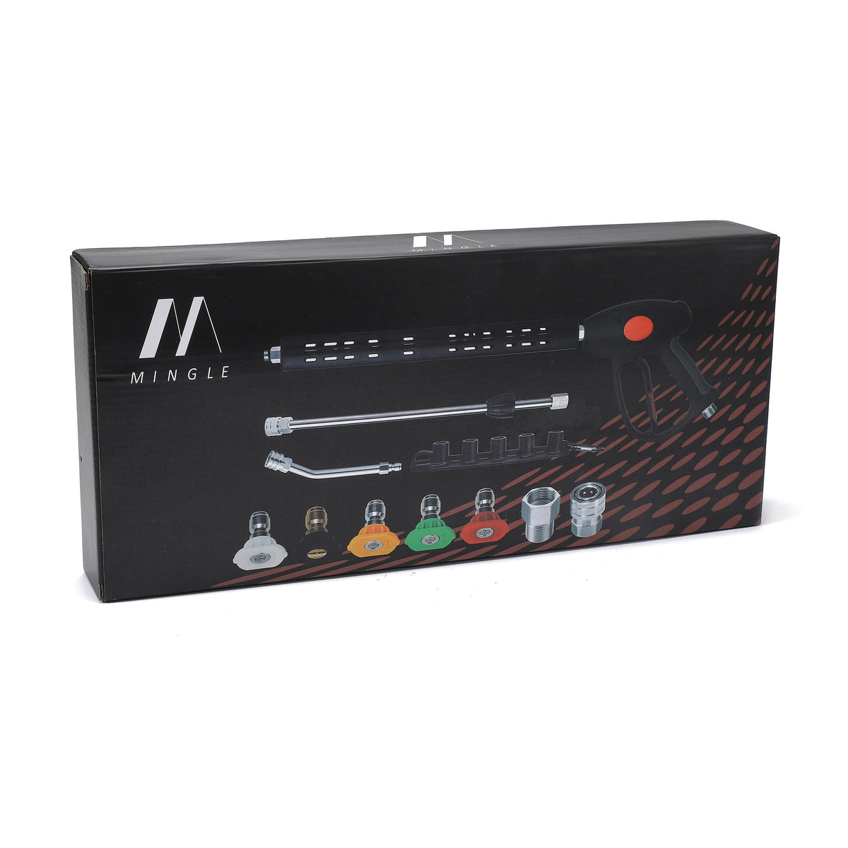 M MINGLE included nozzle holder keeps tips organized