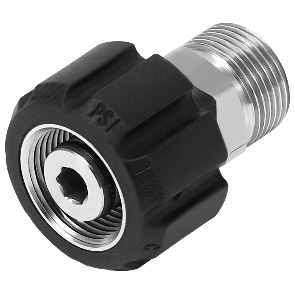 M MINGLE 15mm to 14mm M22 adapter enables versatile connections.