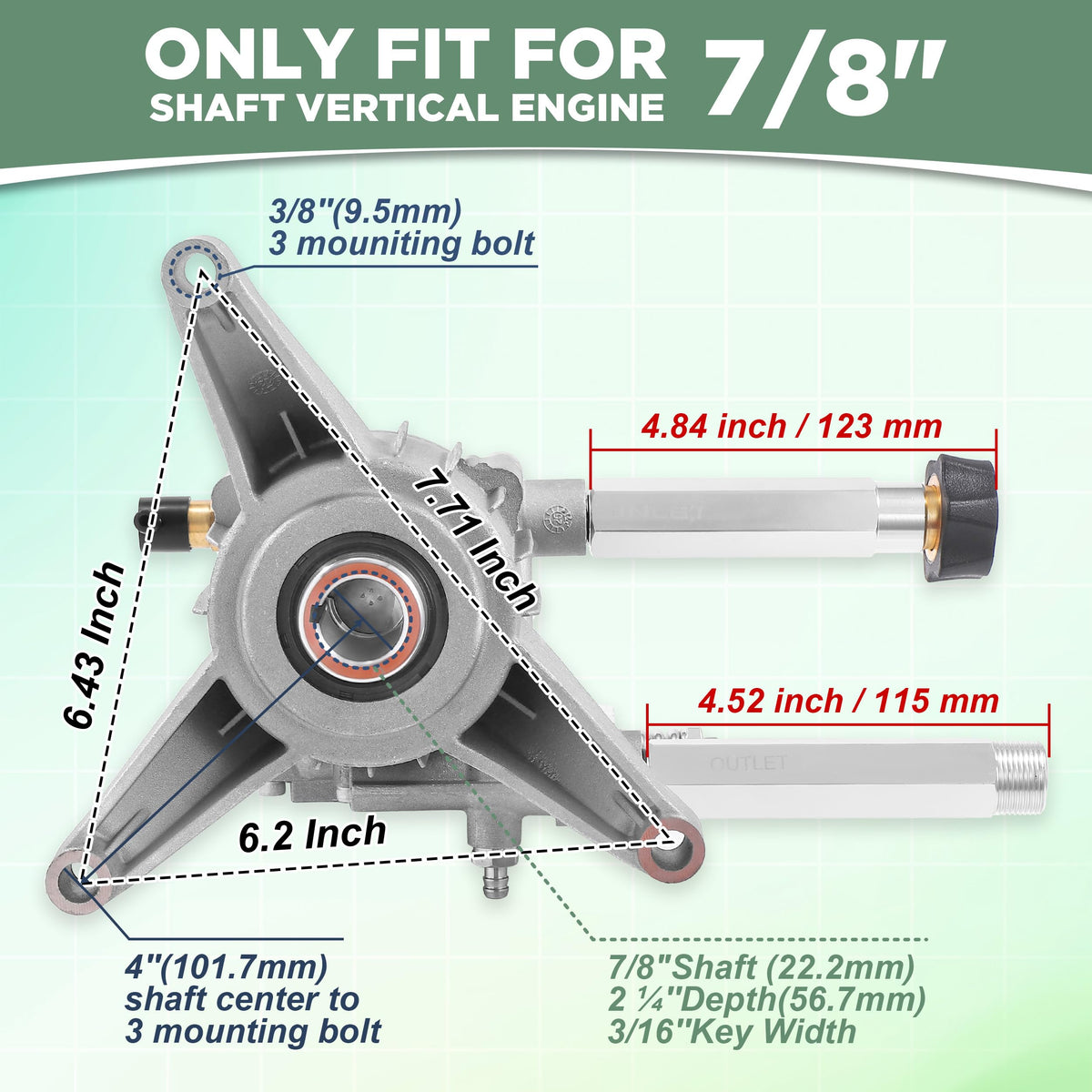 M MINGLE installation kit with quick-connect fittings for quick setup.
