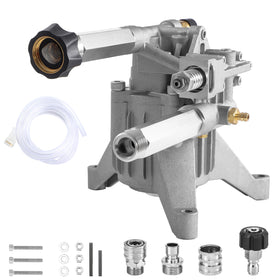 M MINGLE quick-connect fittings included for smoother garden hose connections.