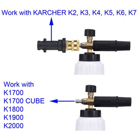 M MINGLE quick-connector 1-4-inch attachment simplifies setup.