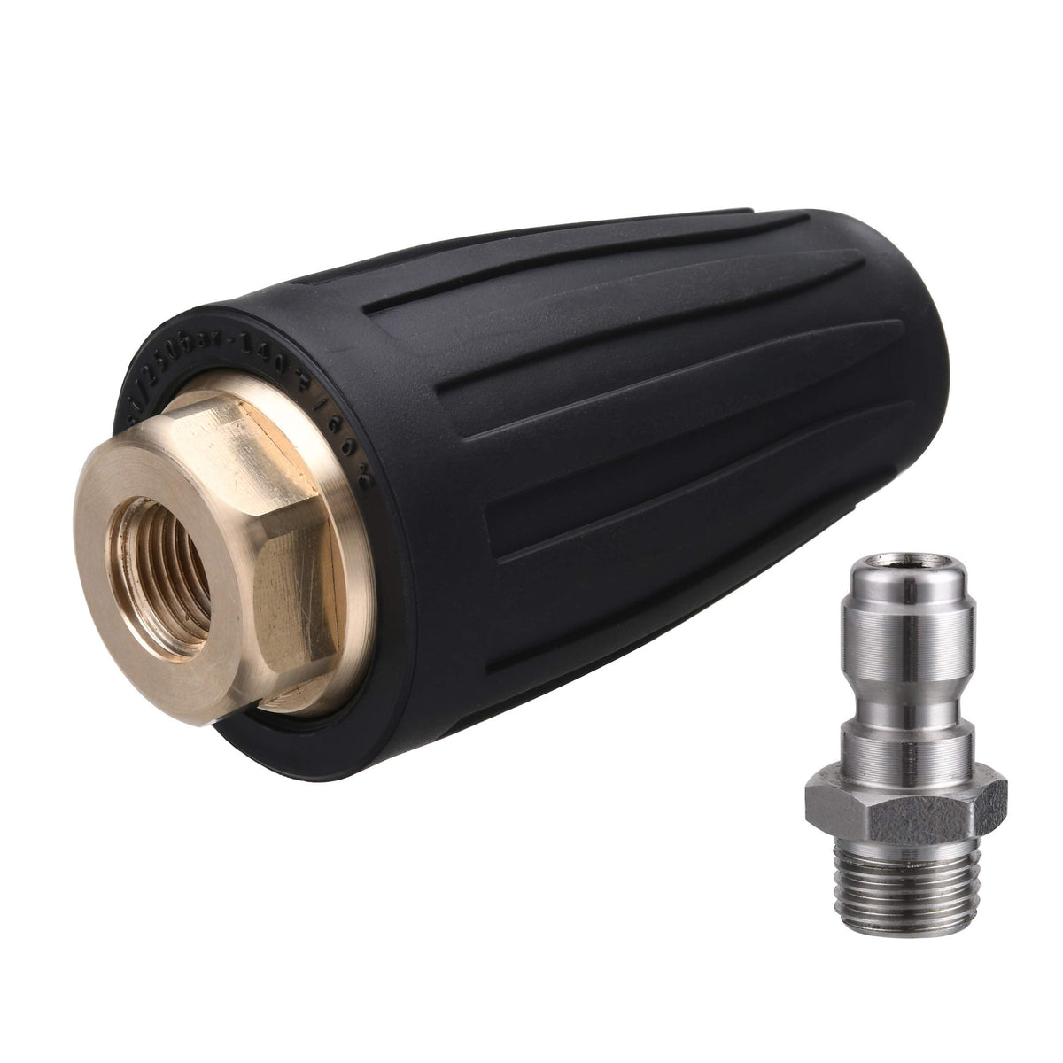 M MINGLE rotary nozzle fits most brands for broad compatibility.