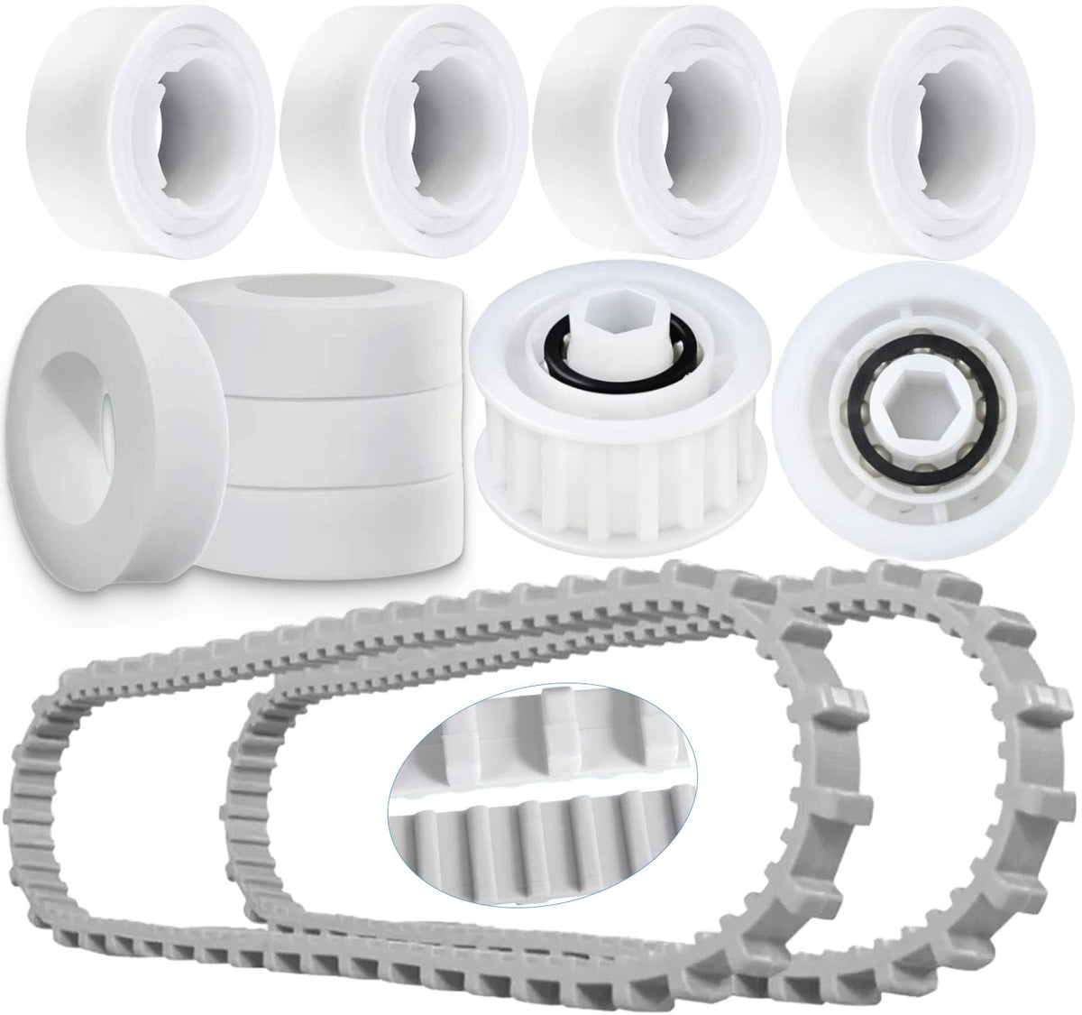 MNPARTS Nautilus CC Plus timing track 9985006-R2 for smoother climbs and longer robot life