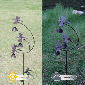 MNRYLKB hand-painted metal finish stands up to outdoor weather.