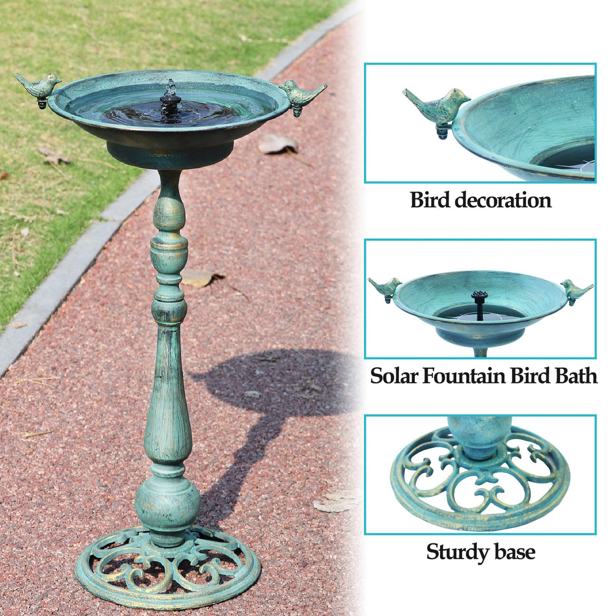 MNRYLKB outdoor yard display complementing patio decor