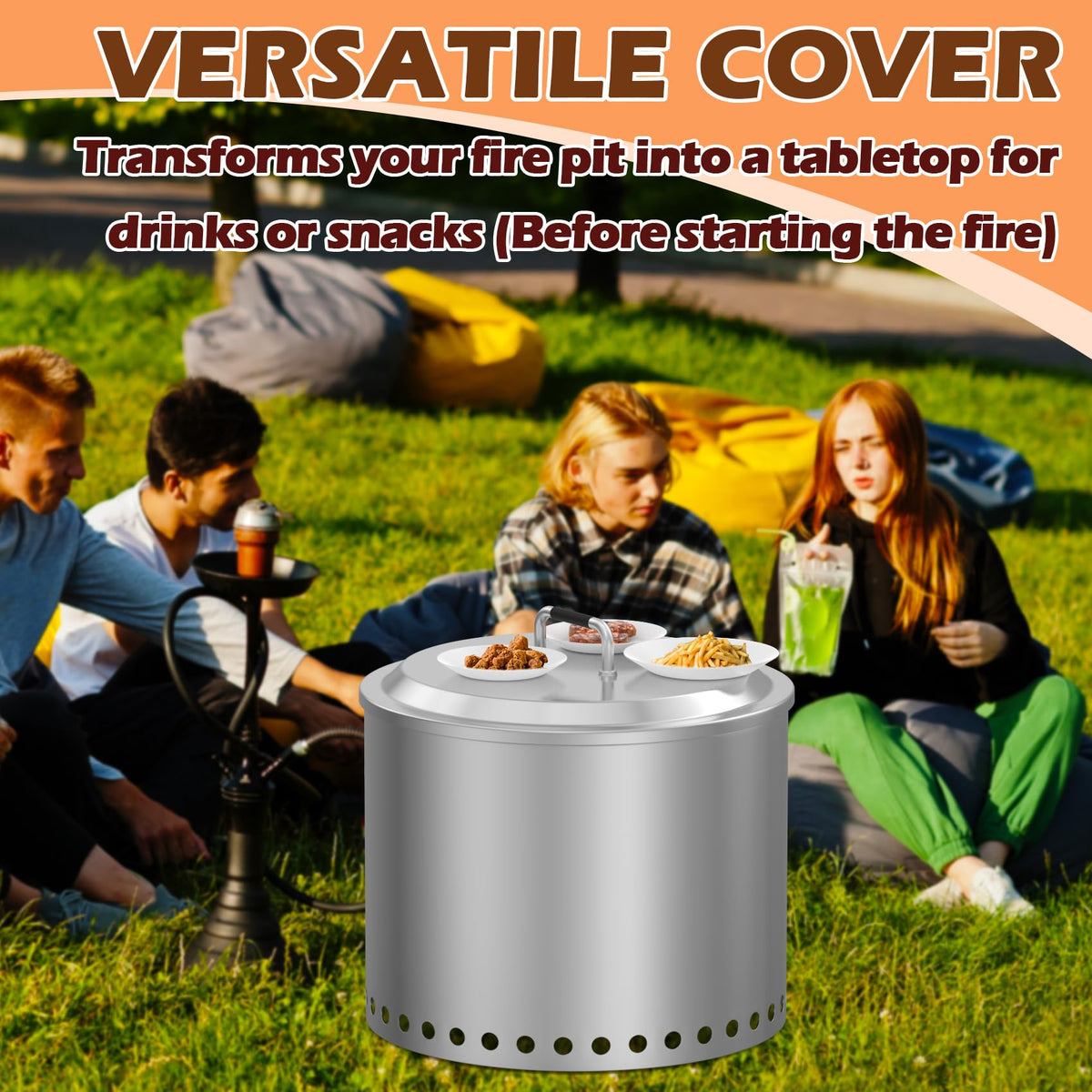 MOASKER 304 stainless steel construction lid demonstrates durability and longevity