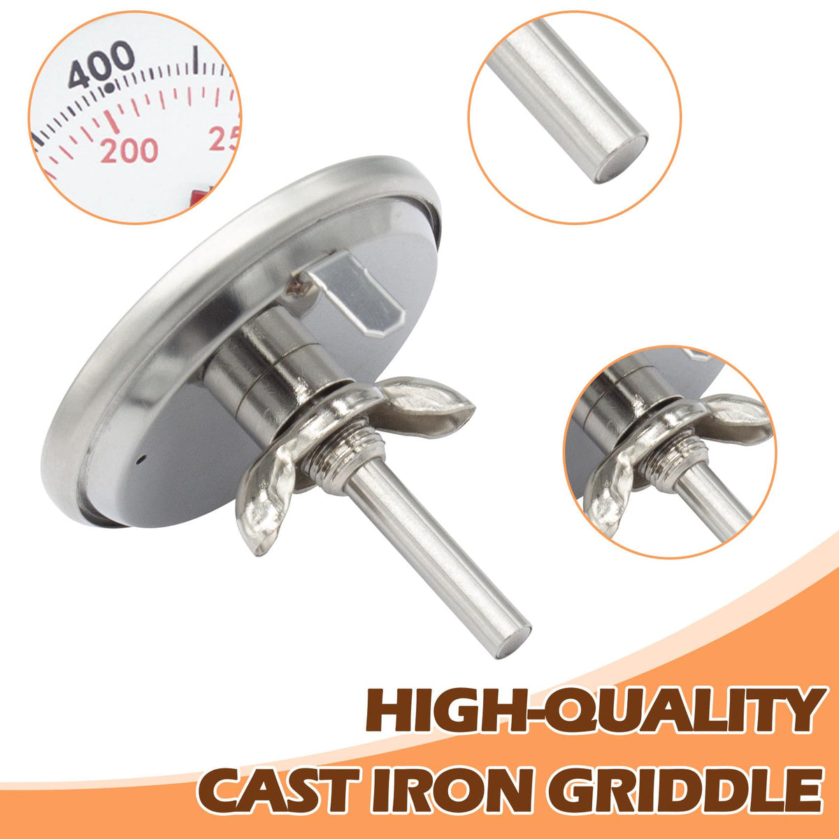 MOASKER 67088 stainless-steel body highlights rust resistance and high-temperature durability