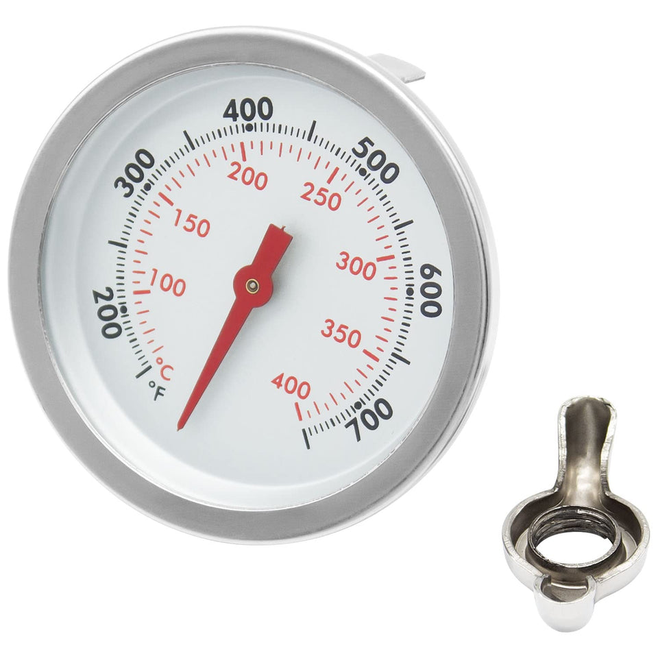 MOASKER 67088 thermometer dial-face close-up for precise cooking temperatures
